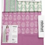 Nishat Unstitched 3 Piece Digital Printed Lawn Suit 42301293-R Pink and Mint Green Premium Lawn Collection