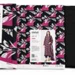 Nishat Unstitched 3 Piece Digital Printed Lawn Suit for Women – Black & Pink Floral